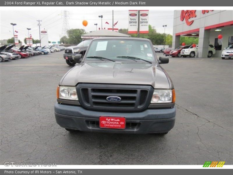 Dark Shadow Grey Metallic / Medium Dark Flint 2004 Ford Ranger XL Regular Cab