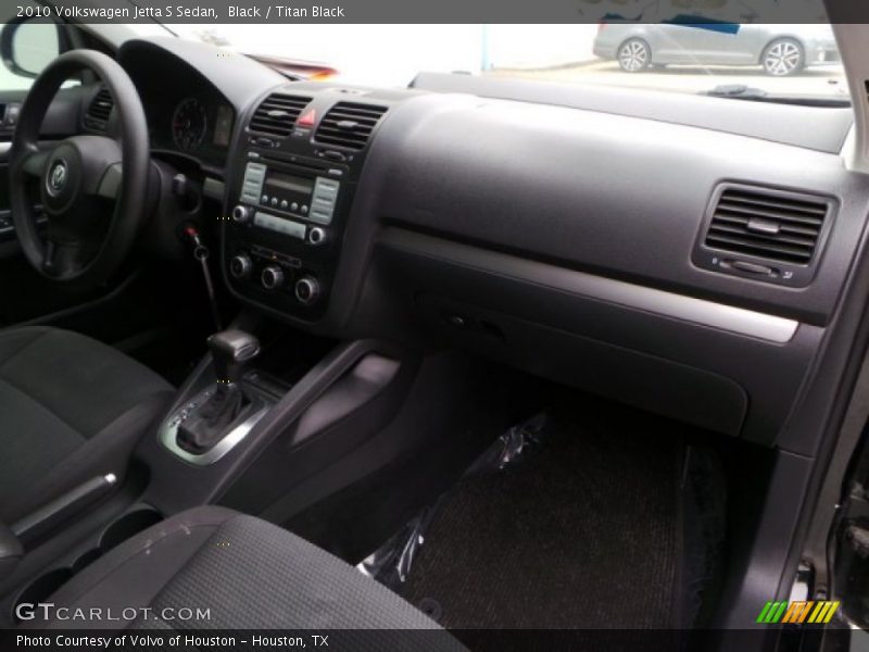 Black / Titan Black 2010 Volkswagen Jetta S Sedan