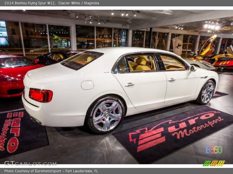 Glacier White / Magnolia 2014 Bentley Flying Spur W12