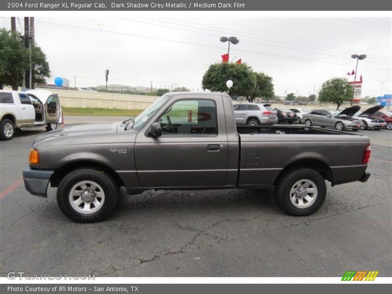 Dark Shadow Grey Metallic / Medium Dark Flint 2004 Ford Ranger XL Regular Cab