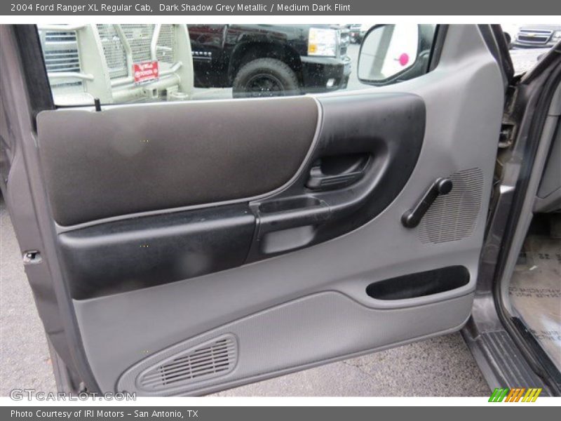 Dark Shadow Grey Metallic / Medium Dark Flint 2004 Ford Ranger XL Regular Cab