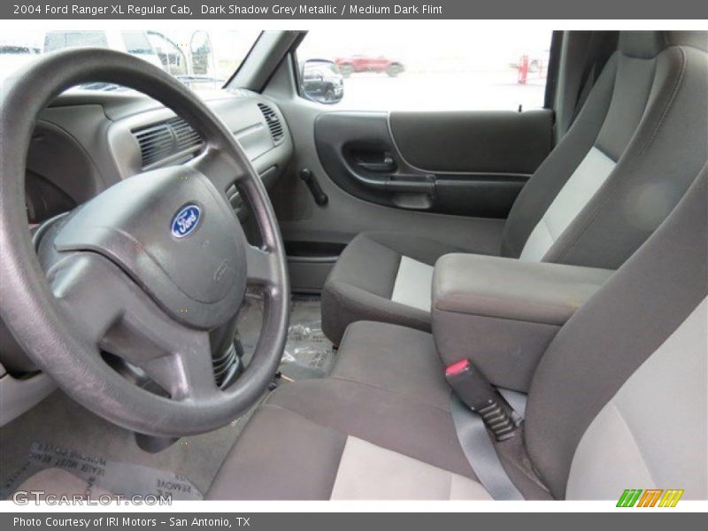 Dark Shadow Grey Metallic / Medium Dark Flint 2004 Ford Ranger XL Regular Cab