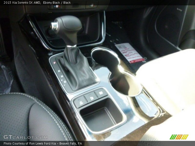 Ebony Black / Black 2015 Kia Sorento SX AWD