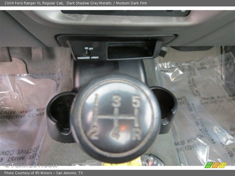 Dark Shadow Grey Metallic / Medium Dark Flint 2004 Ford Ranger XL Regular Cab