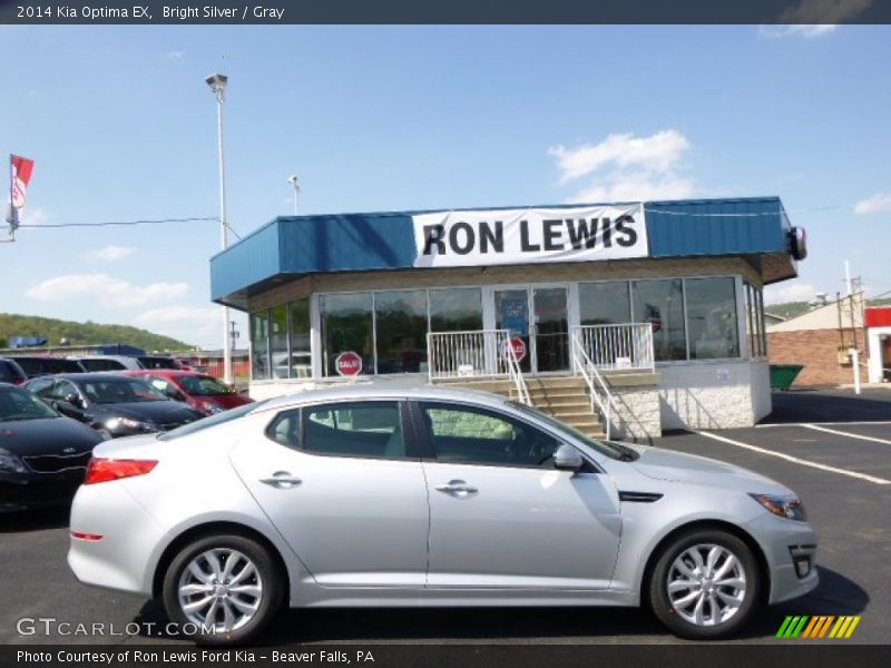 Bright Silver / Gray 2014 Kia Optima EX