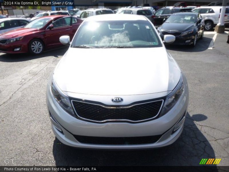 Bright Silver / Gray 2014 Kia Optima EX