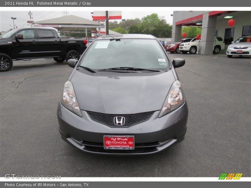 Polished Metal Metallic / Gray 2011 Honda Fit