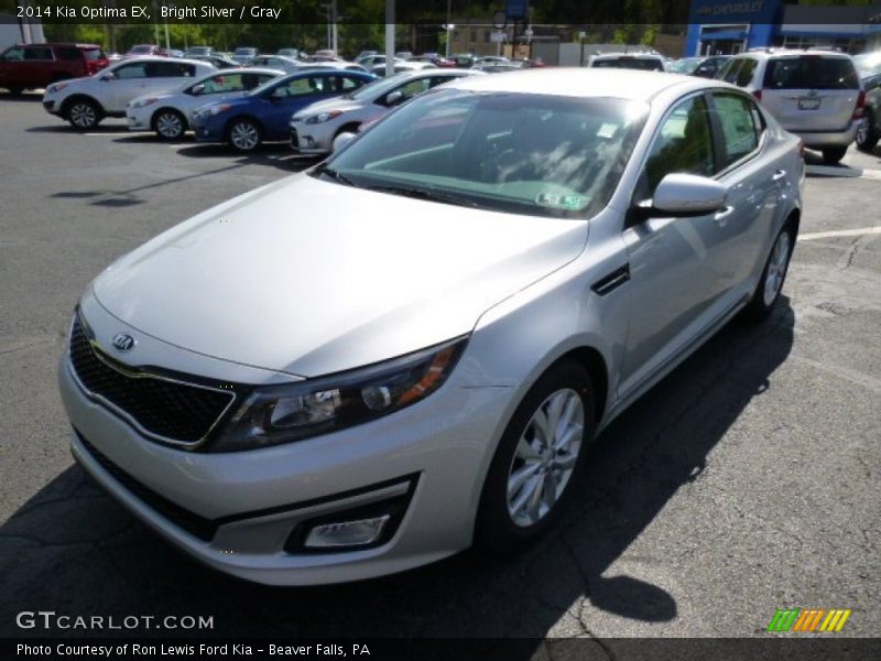 Bright Silver / Gray 2014 Kia Optima EX