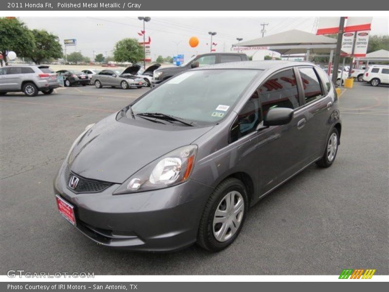 Polished Metal Metallic / Gray 2011 Honda Fit