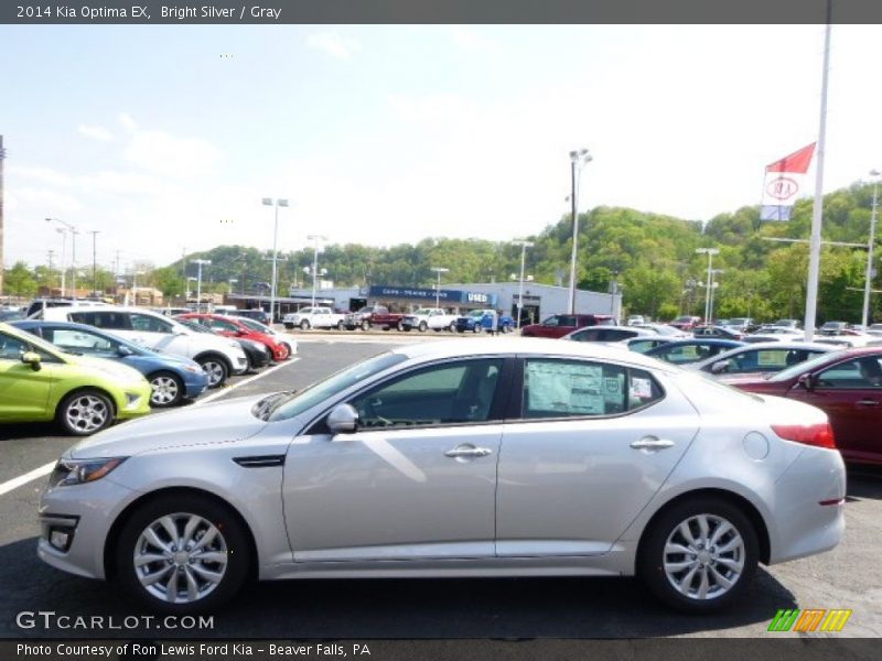 Bright Silver / Gray 2014 Kia Optima EX