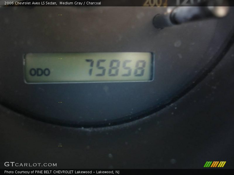 Medium Gray / Charcoal 2006 Chevrolet Aveo LS Sedan