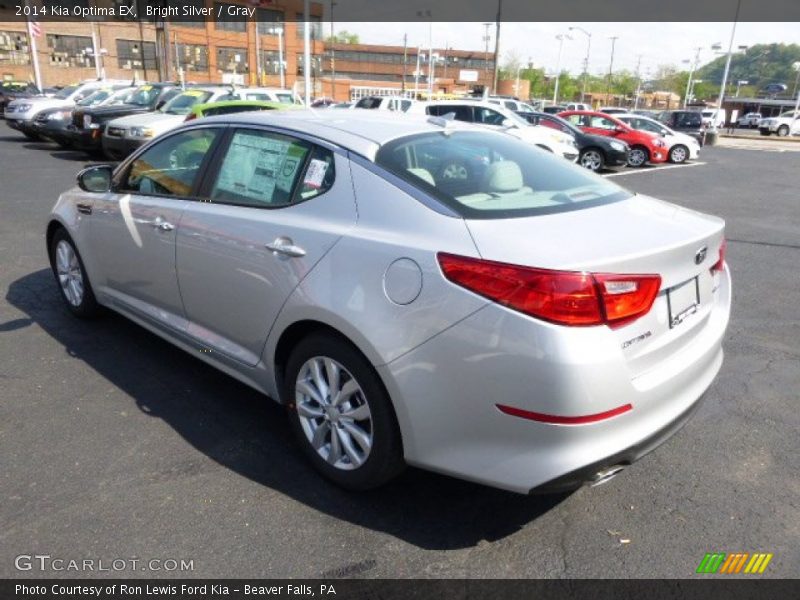 Bright Silver / Gray 2014 Kia Optima EX