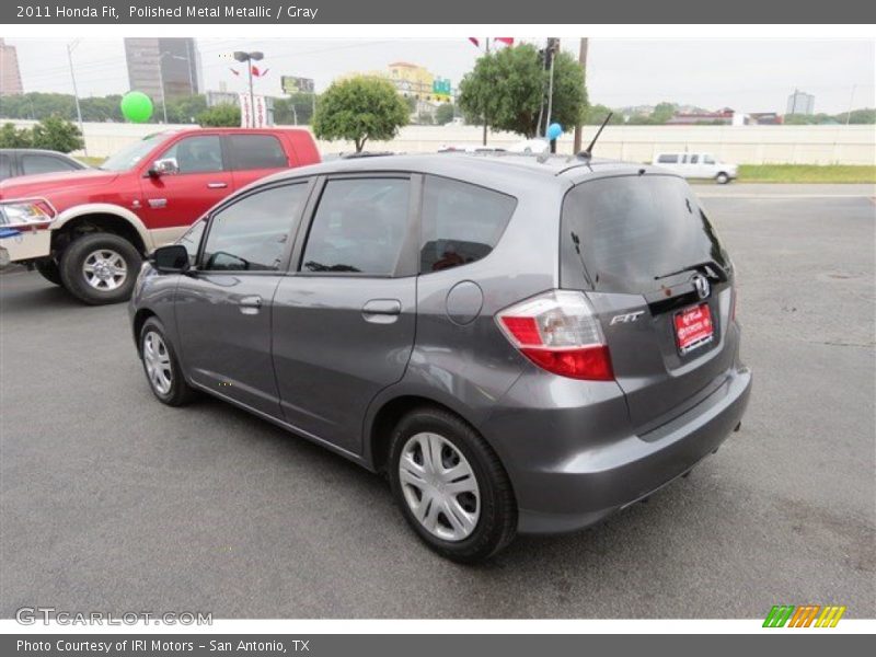 Polished Metal Metallic / Gray 2011 Honda Fit