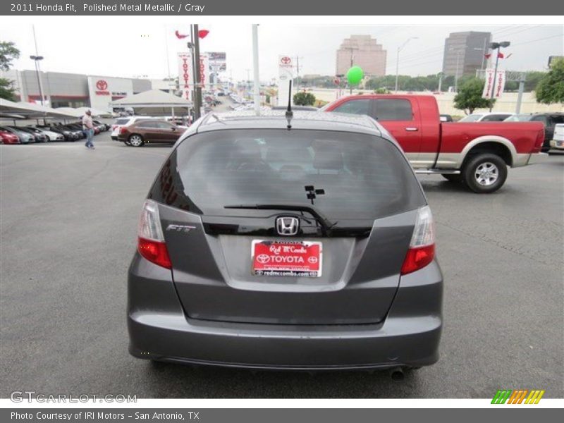 Polished Metal Metallic / Gray 2011 Honda Fit