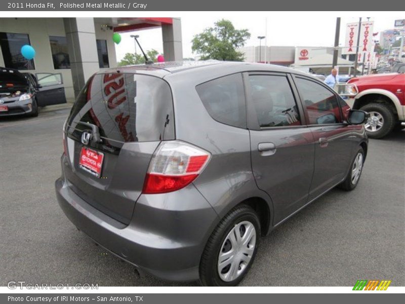 Polished Metal Metallic / Gray 2011 Honda Fit
