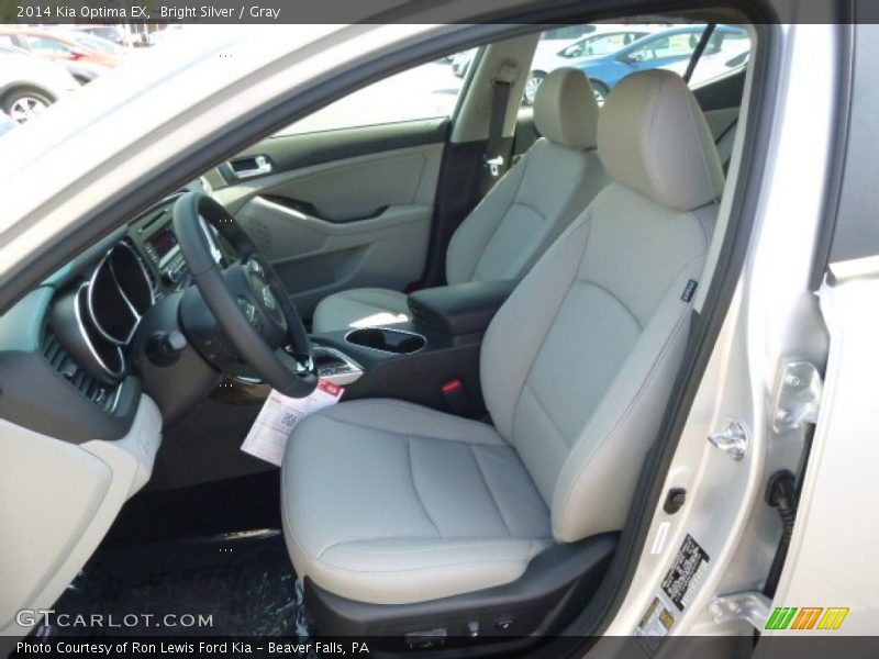 Bright Silver / Gray 2014 Kia Optima EX