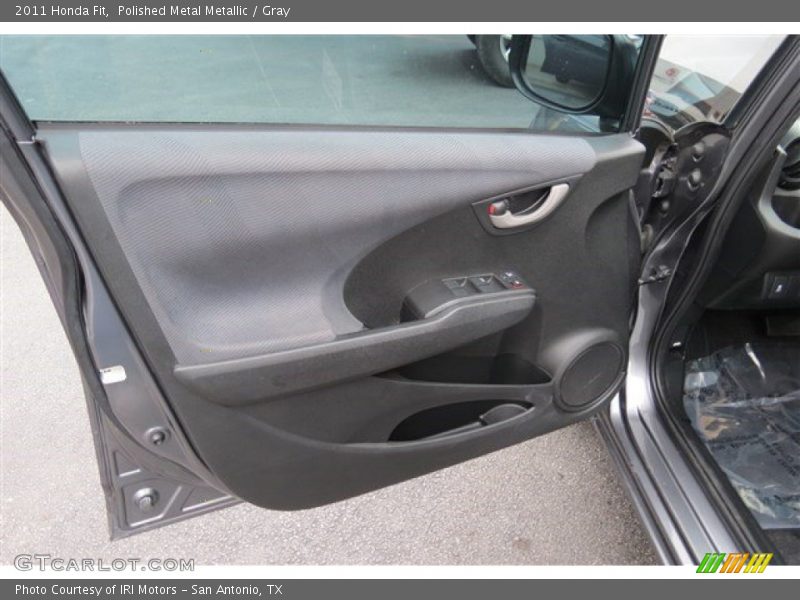 Polished Metal Metallic / Gray 2011 Honda Fit