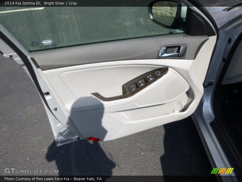 Bright Silver / Gray 2014 Kia Optima EX