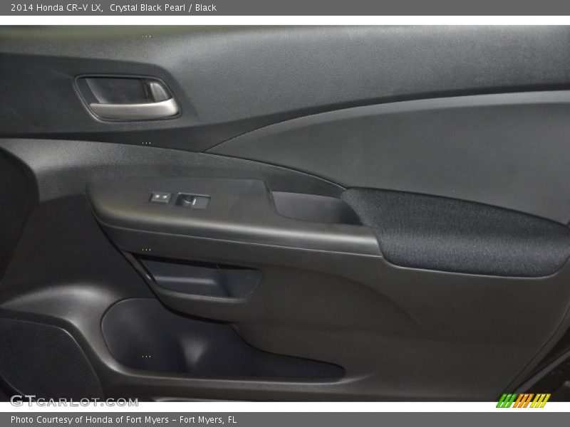 Crystal Black Pearl / Black 2014 Honda CR-V LX
