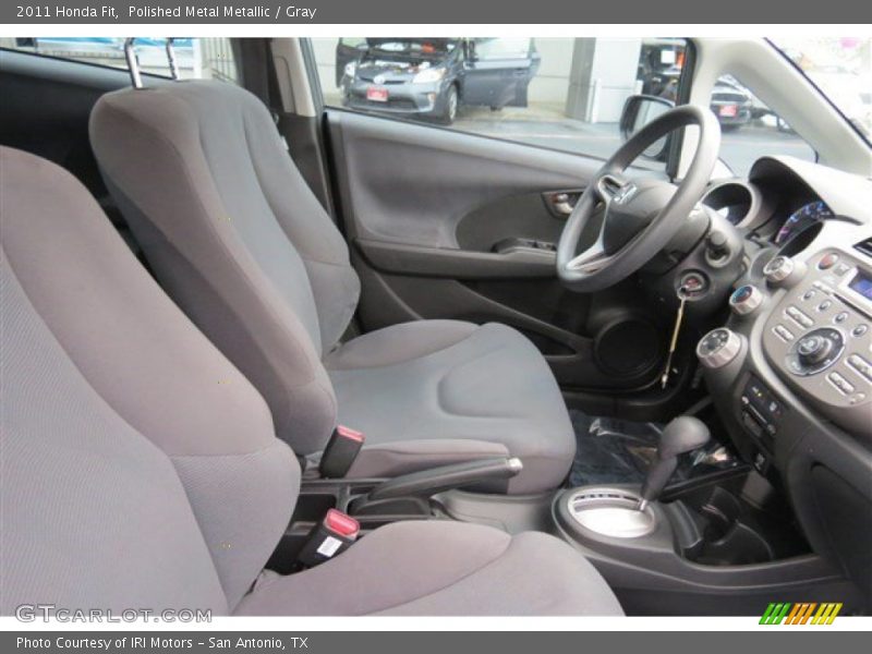 Polished Metal Metallic / Gray 2011 Honda Fit