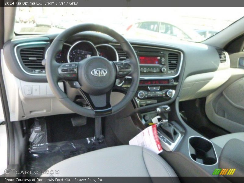 Bright Silver / Gray 2014 Kia Optima EX