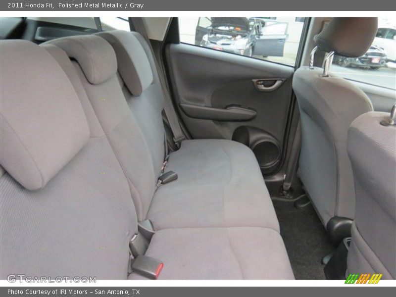 Polished Metal Metallic / Gray 2011 Honda Fit