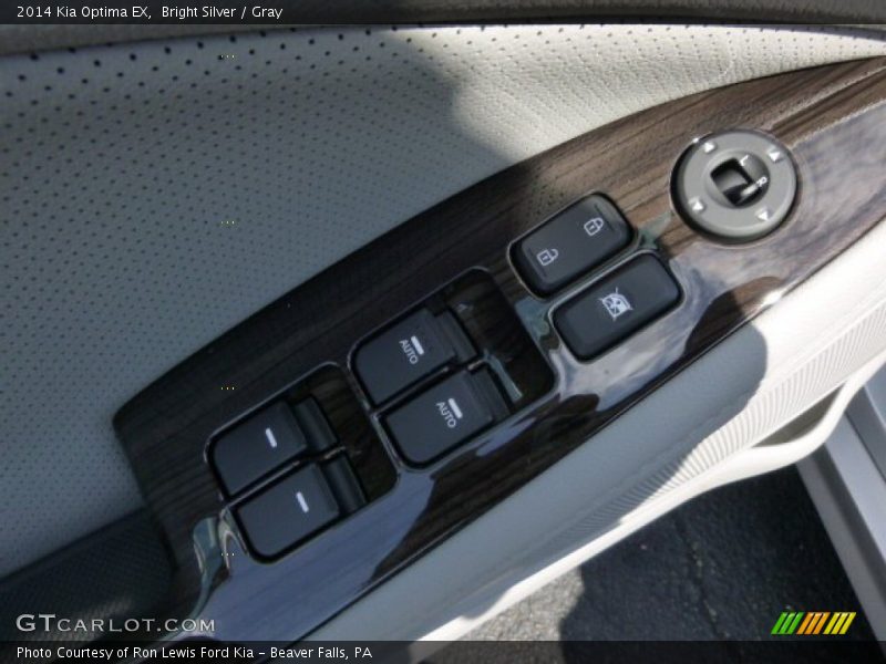 Bright Silver / Gray 2014 Kia Optima EX