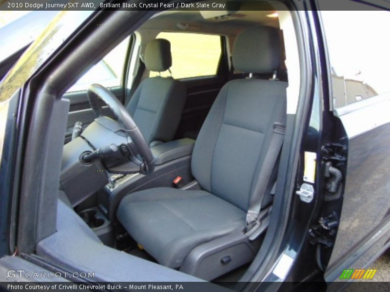 Brilliant Black Crystal Pearl / Dark Slate Gray 2010 Dodge Journey SXT AWD