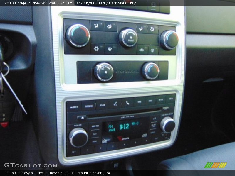 Brilliant Black Crystal Pearl / Dark Slate Gray 2010 Dodge Journey SXT AWD