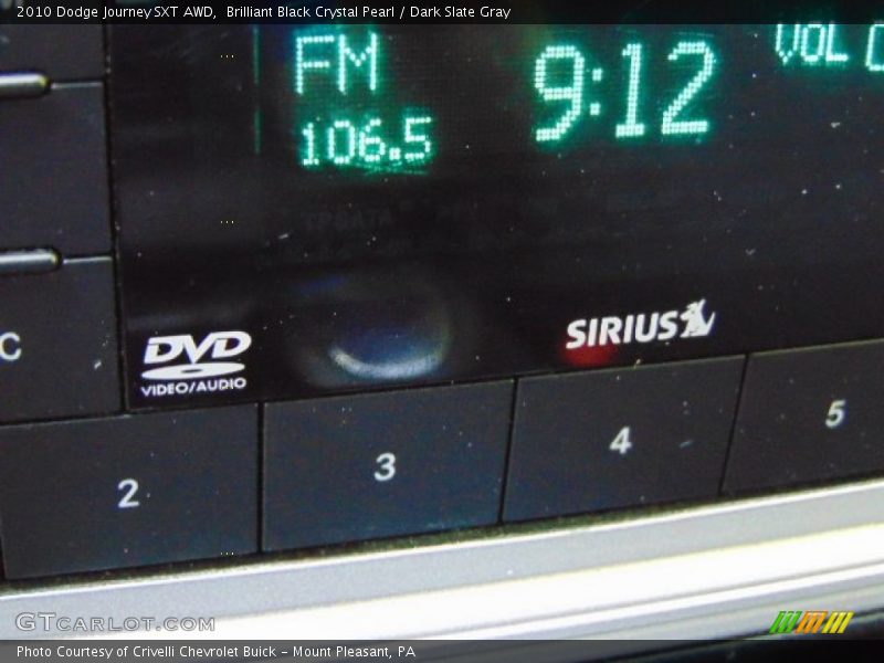 Brilliant Black Crystal Pearl / Dark Slate Gray 2010 Dodge Journey SXT AWD