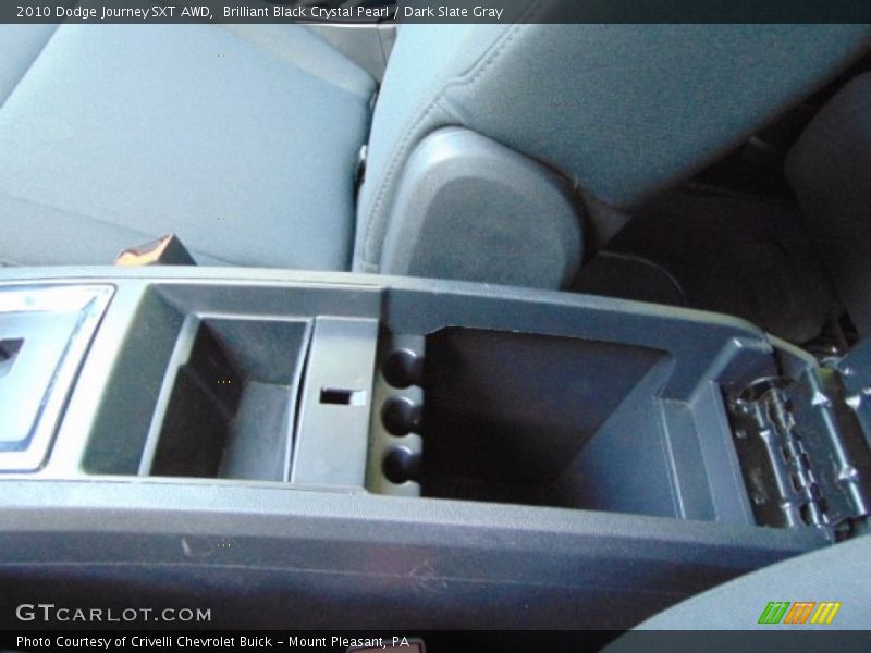 Brilliant Black Crystal Pearl / Dark Slate Gray 2010 Dodge Journey SXT AWD