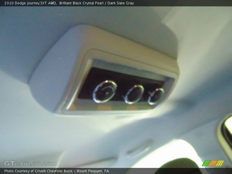 Brilliant Black Crystal Pearl / Dark Slate Gray 2010 Dodge Journey SXT AWD