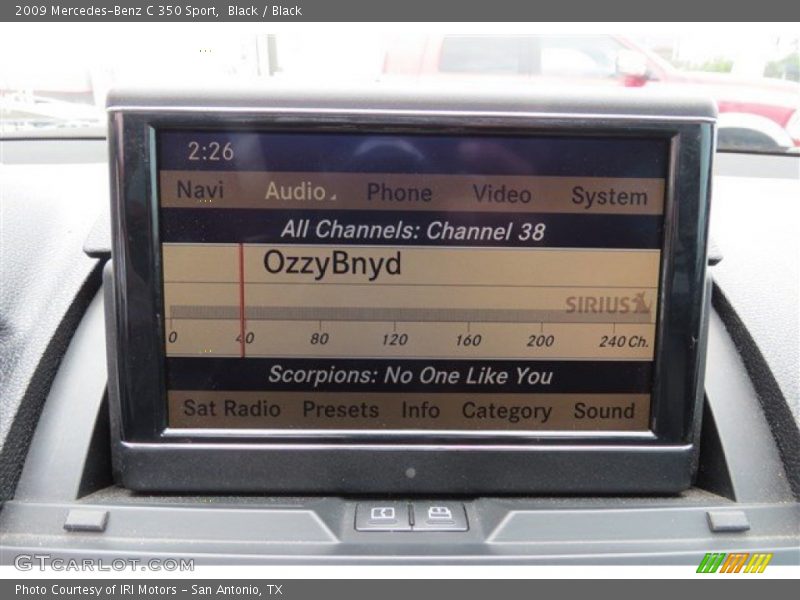 Black / Black 2009 Mercedes-Benz C 350 Sport