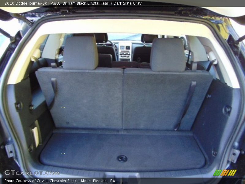 Brilliant Black Crystal Pearl / Dark Slate Gray 2010 Dodge Journey SXT AWD