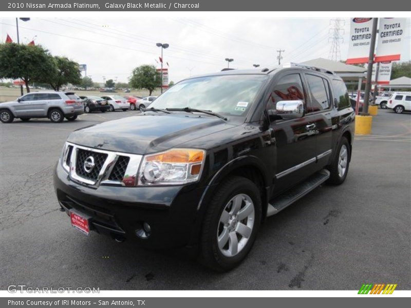 Galaxy Black Metallic / Charcoal 2010 Nissan Armada Platinum