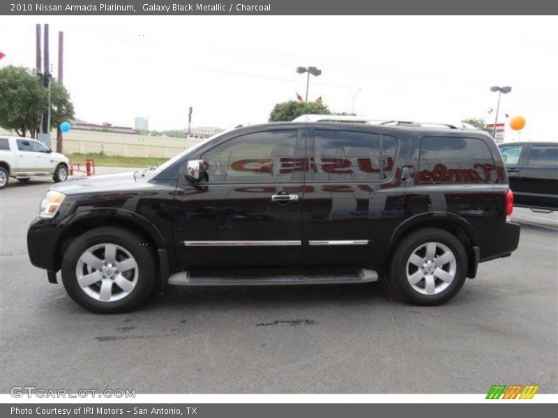 Galaxy Black Metallic / Charcoal 2010 Nissan Armada Platinum