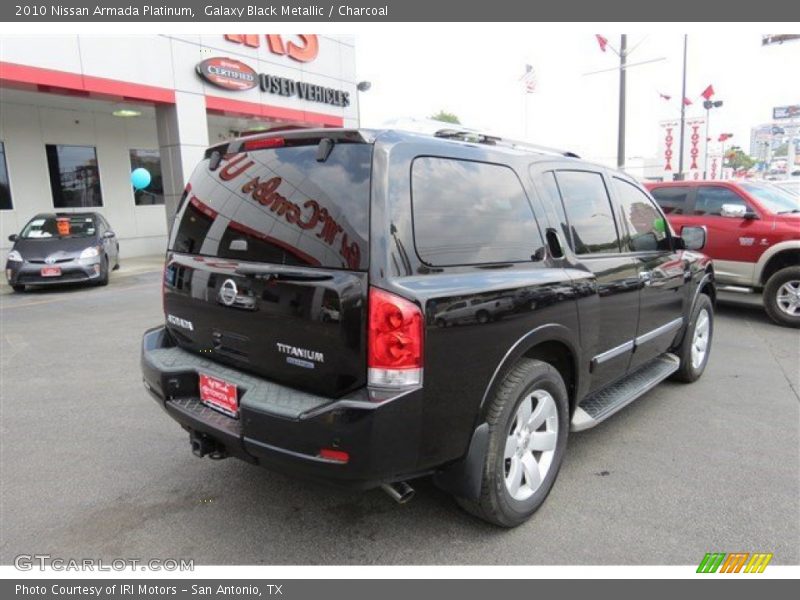 Galaxy Black Metallic / Charcoal 2010 Nissan Armada Platinum