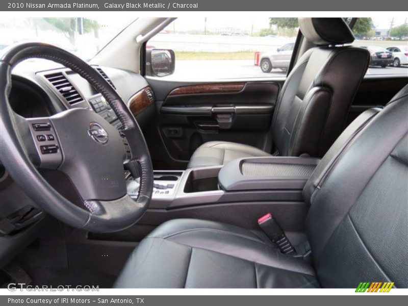 Galaxy Black Metallic / Charcoal 2010 Nissan Armada Platinum