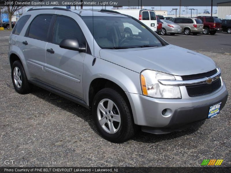 Galaxy Silver Metallic / Light Gray 2006 Chevrolet Equinox LS AWD