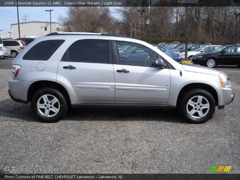 Galaxy Silver Metallic / Light Gray 2006 Chevrolet Equinox LS AWD