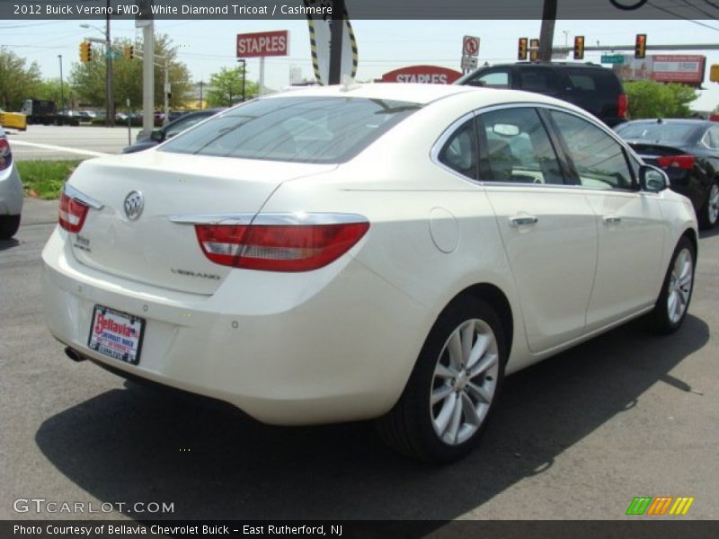 White Diamond Tricoat / Cashmere 2012 Buick Verano FWD