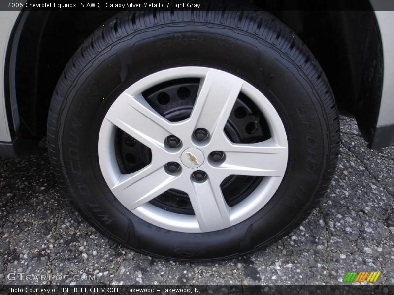 Galaxy Silver Metallic / Light Gray 2006 Chevrolet Equinox LS AWD