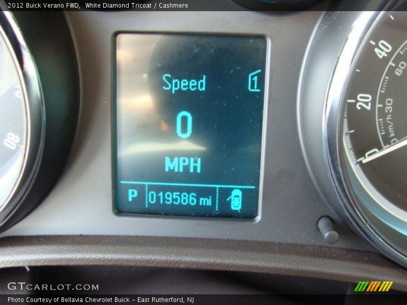 White Diamond Tricoat / Cashmere 2012 Buick Verano FWD
