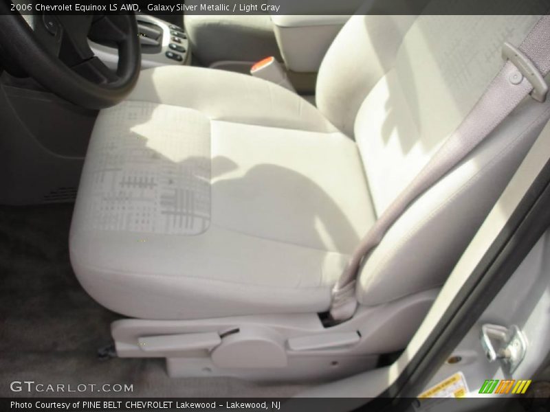 Galaxy Silver Metallic / Light Gray 2006 Chevrolet Equinox LS AWD