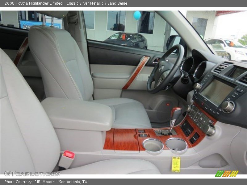 Classic Silver Metallic / Sand Beige 2008 Toyota Highlander Limited