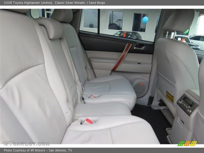 Classic Silver Metallic / Sand Beige 2008 Toyota Highlander Limited