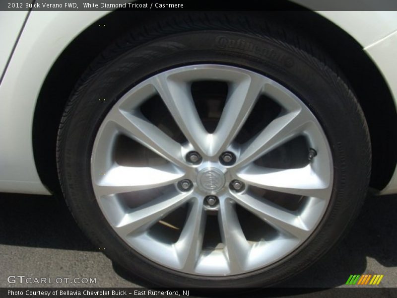 White Diamond Tricoat / Cashmere 2012 Buick Verano FWD