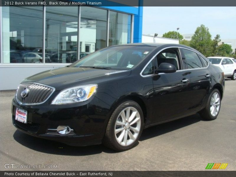 Black Onyx / Medium Titanium 2012 Buick Verano FWD