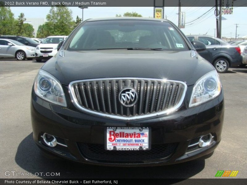Black Onyx / Medium Titanium 2012 Buick Verano FWD