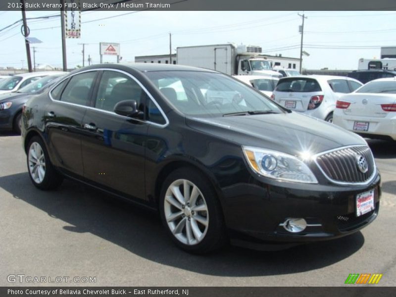 Black Onyx / Medium Titanium 2012 Buick Verano FWD